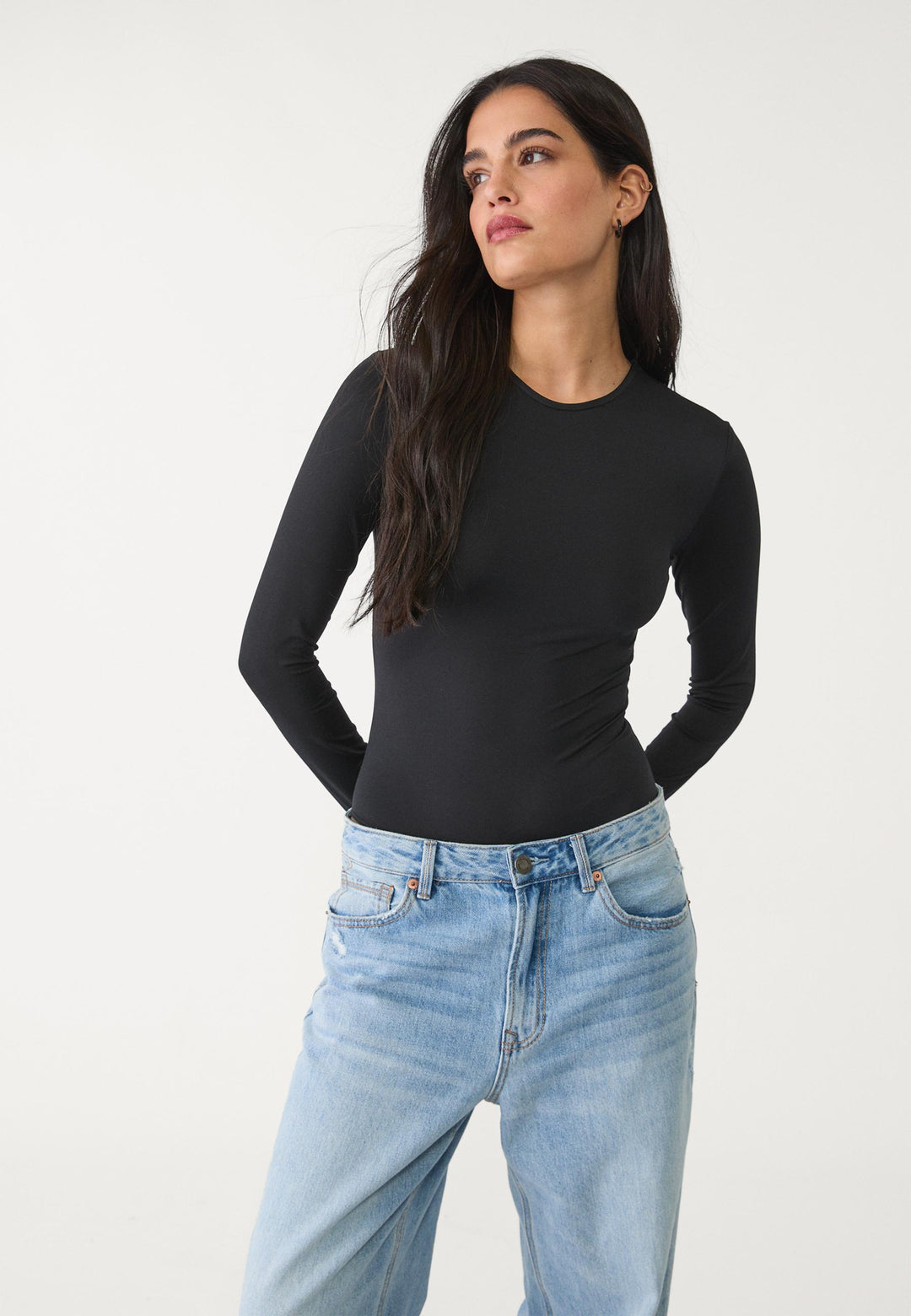 Women Bodysuit - Black