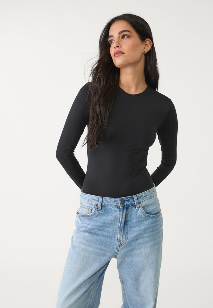 Women Bodysuit - Black