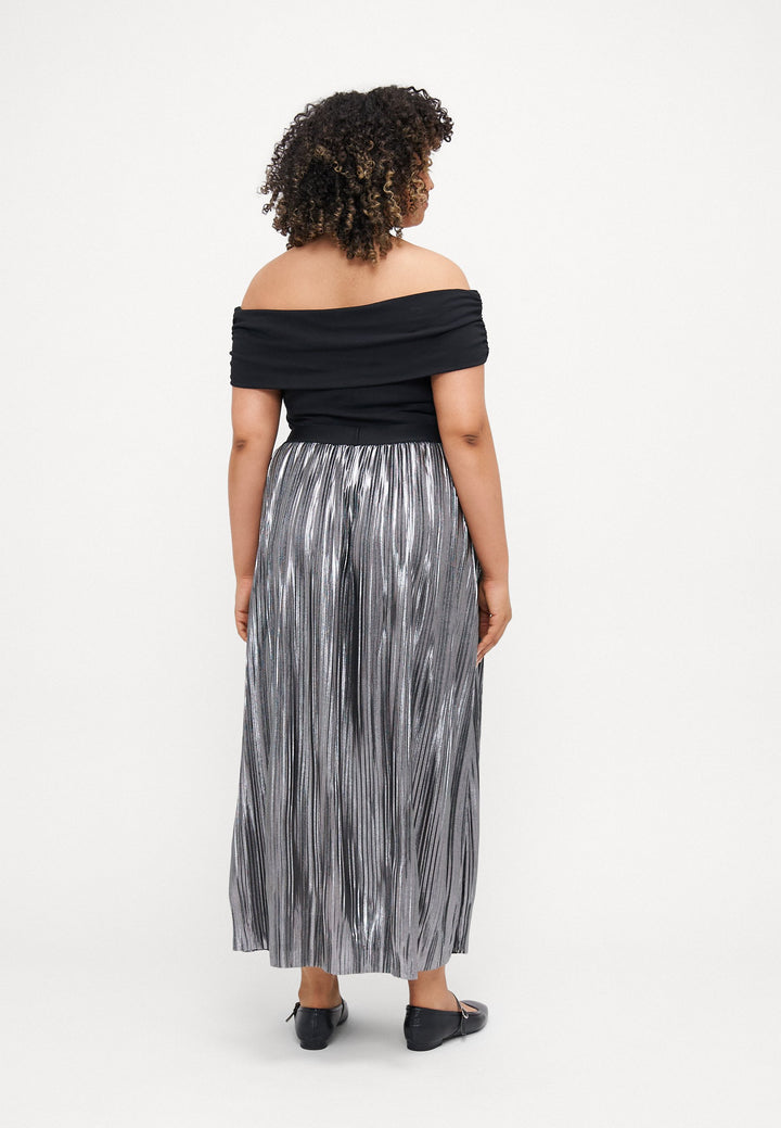 Women Skirt - Silver