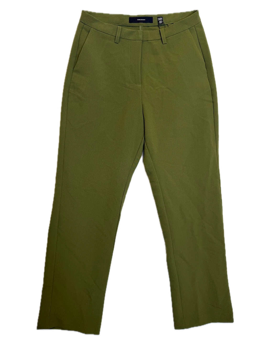 Olive Green Tailored Trousers