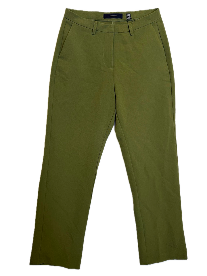 Olive Green Tailored Trousers