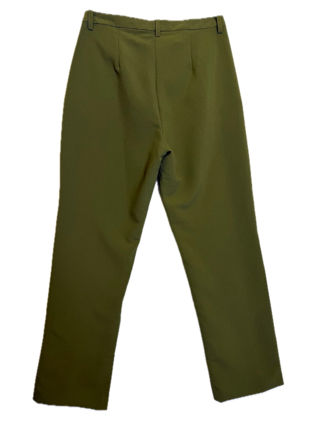 Olive Green Tailored Trousers