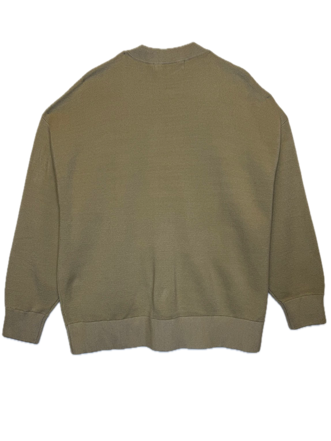 Beige Zip-Up Bomber Jacket