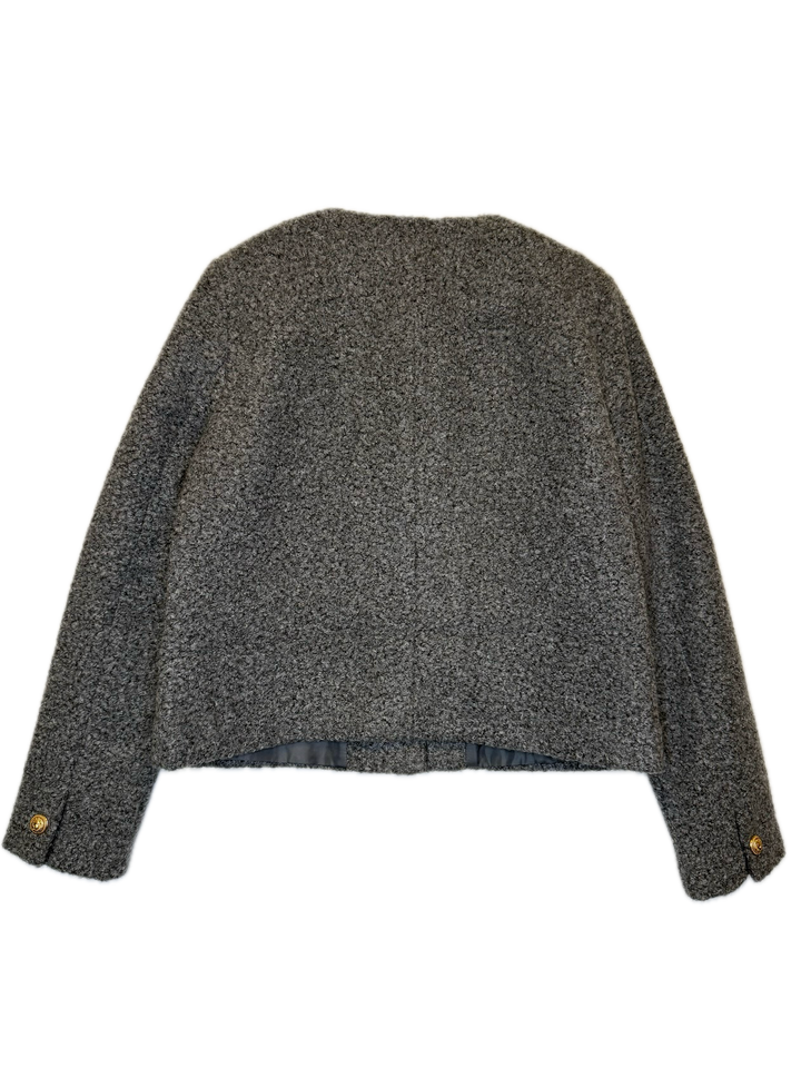 Women's Dark Grey Melange Jacket