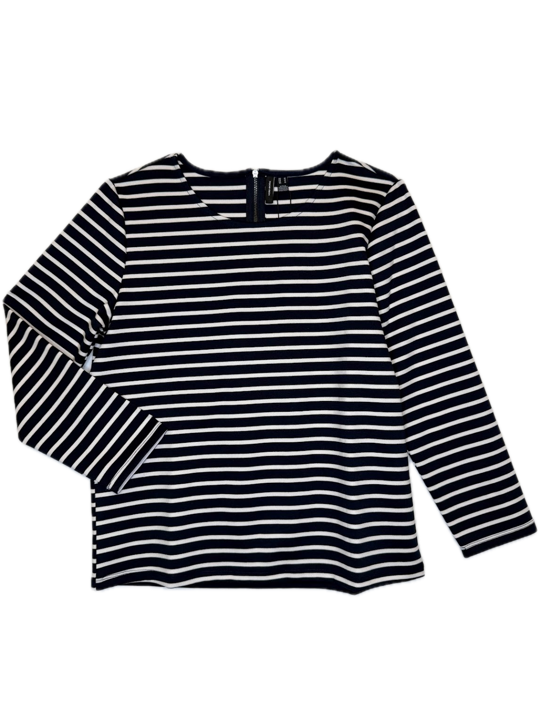 Navy & White Breton Stripe Top