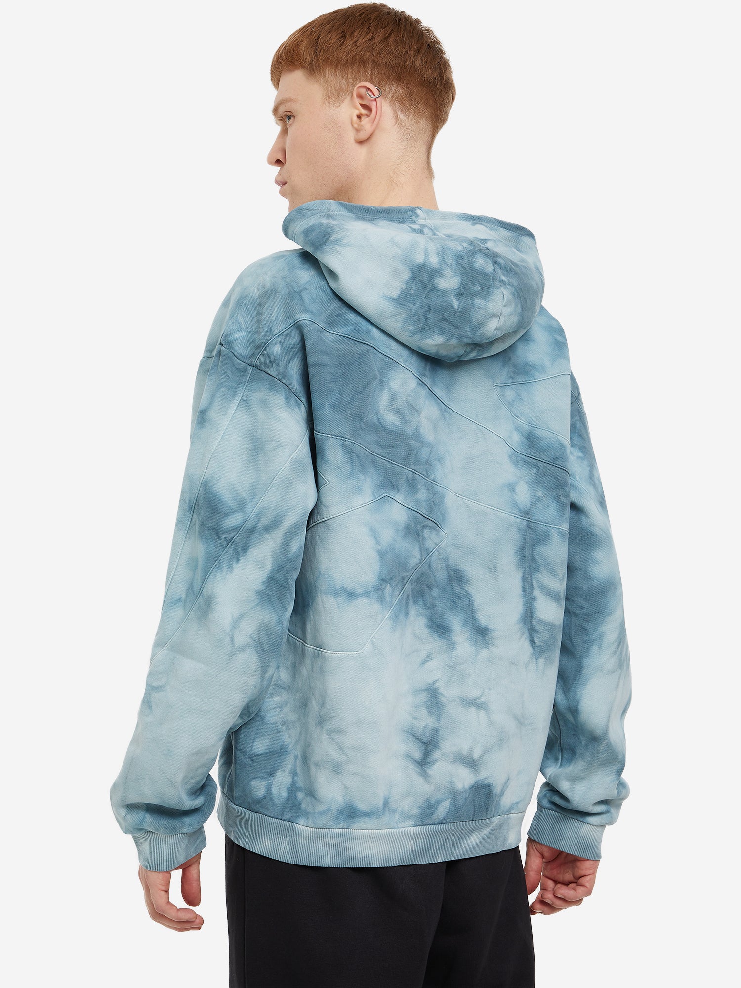 Mens Hoodie - Blue