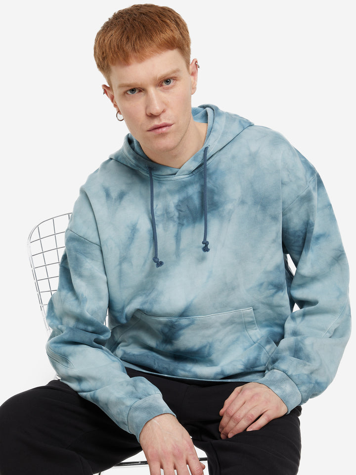 Mens Hoodie - Blue