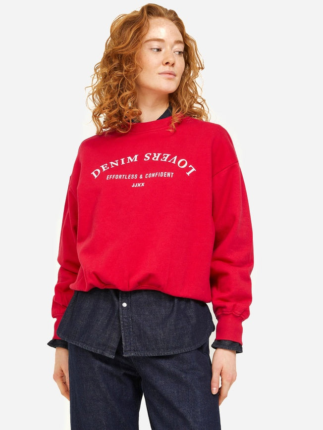 Chinesse Red Sweatshirt