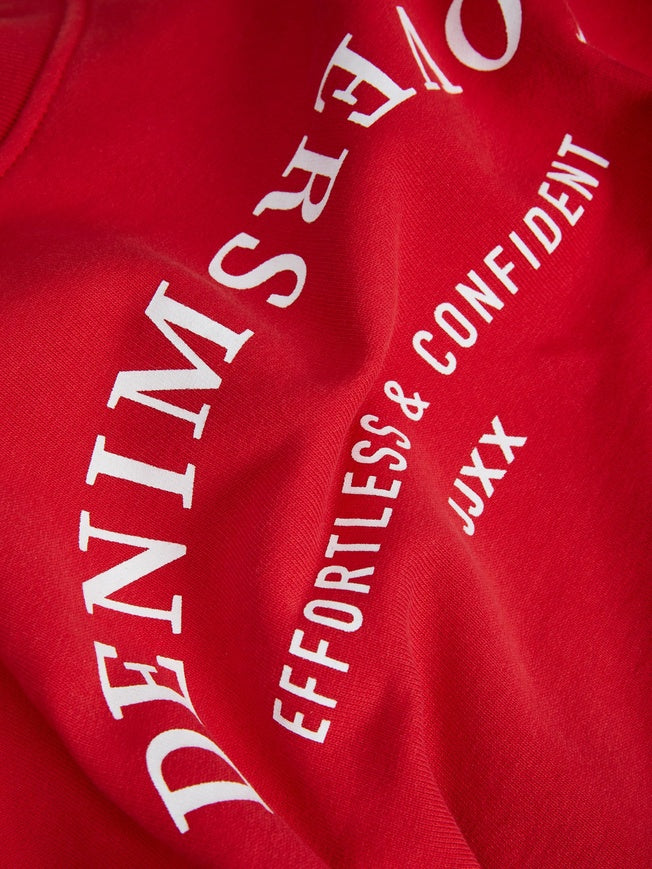 Chinesse Red Sweatshirt