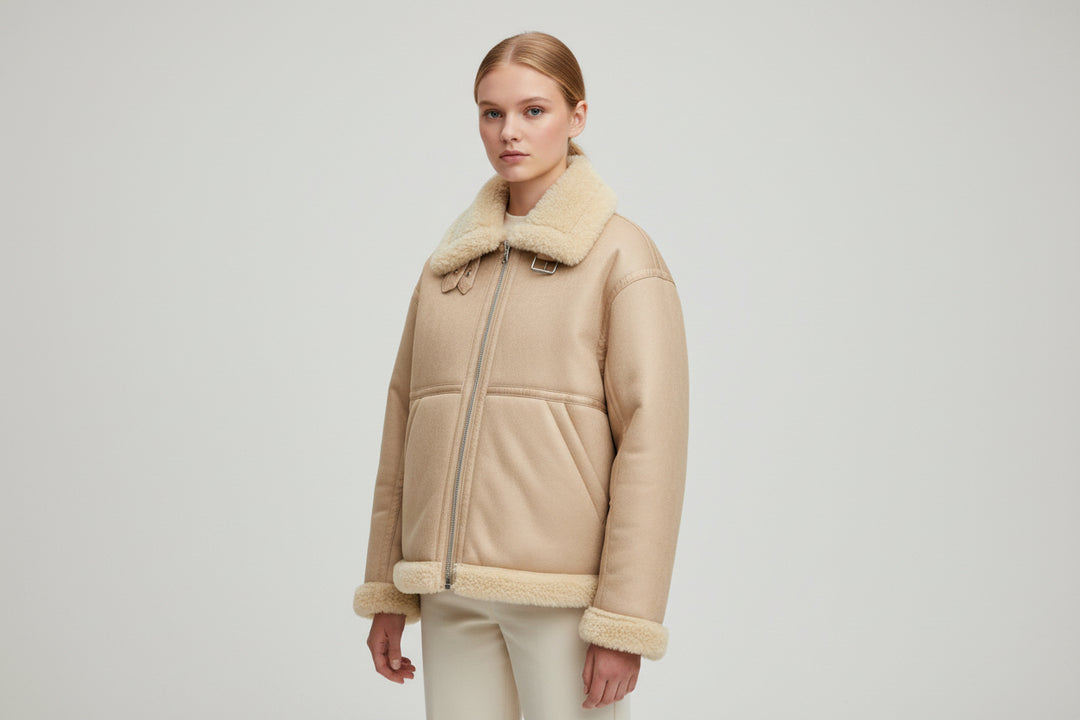 Women Jacket - Beige