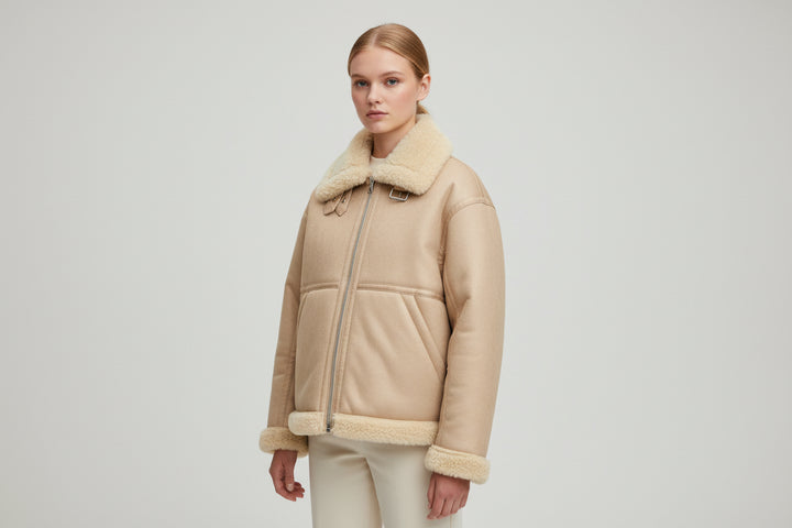 Women Jacket - Beige