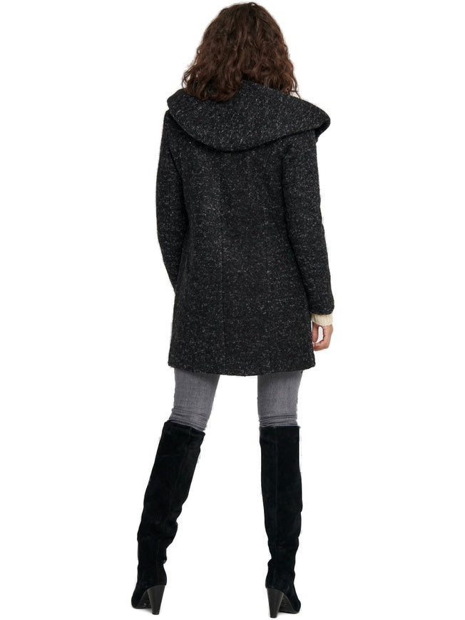 Women's ONLY Black/Melange Coat