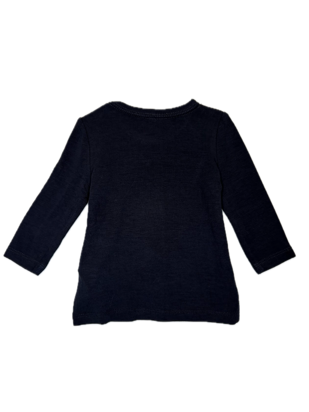 Black "Clair de Lune" Floral Top