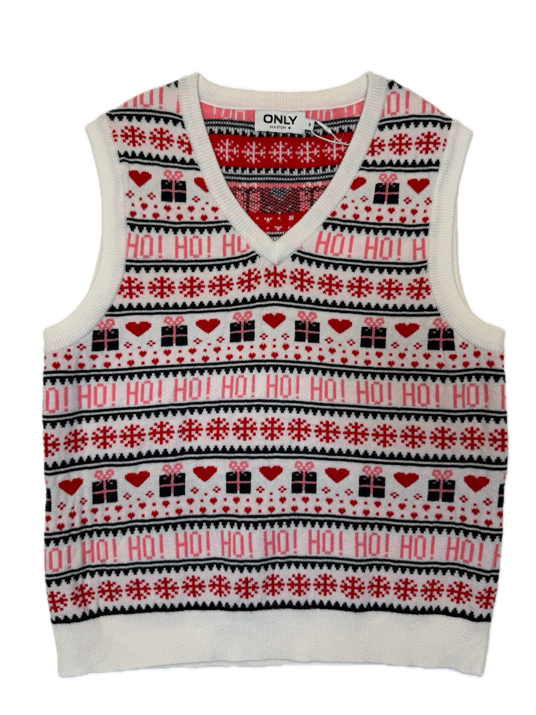 Festive Fair Isle Sweater Vest