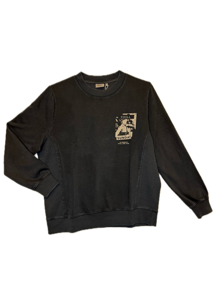 Navy colour sweatshirt