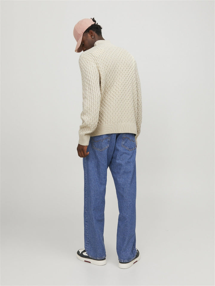 Men Sweater - Beige