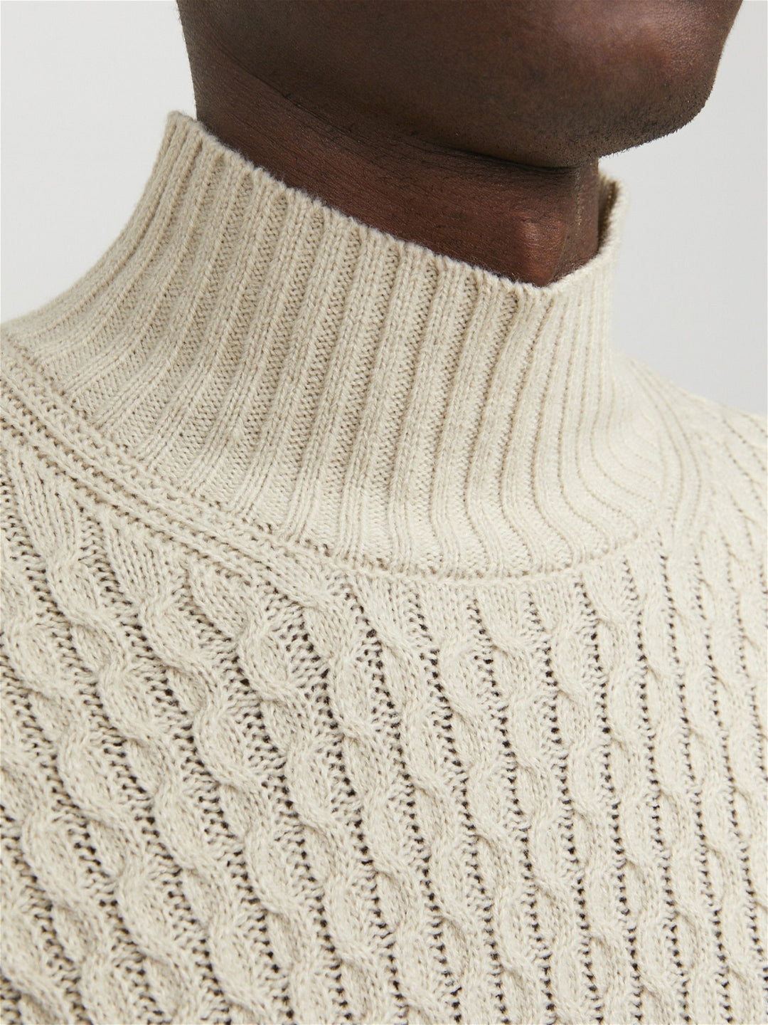 Men Sweater - Beige