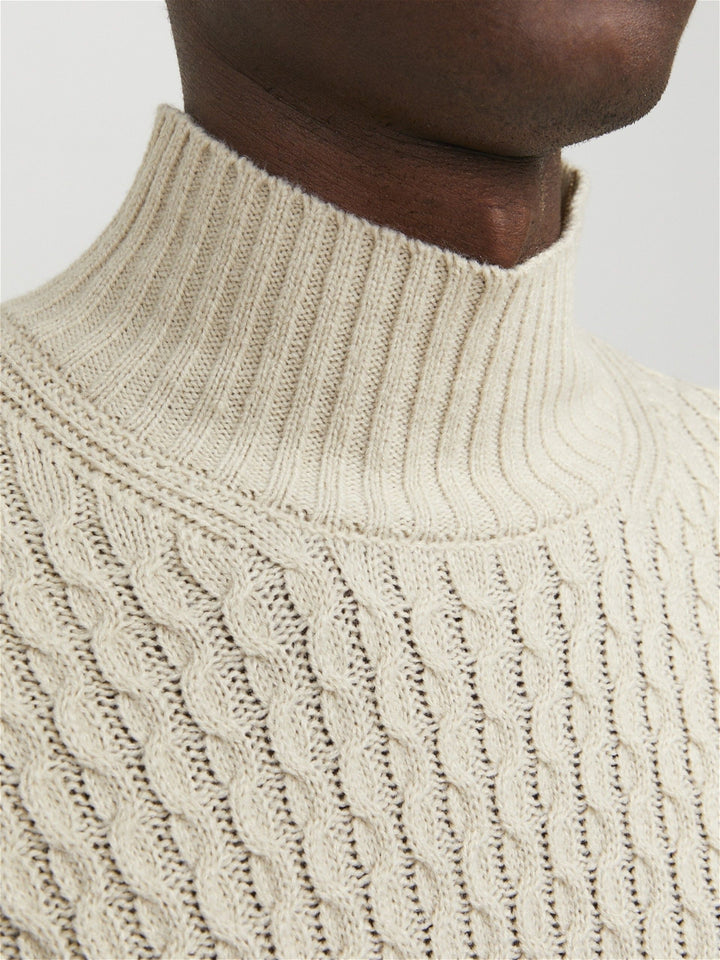 Men Sweater - Beige