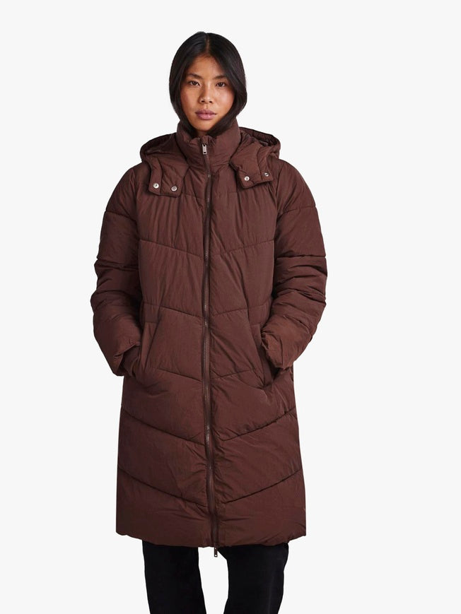 Women's Pieces Chicory Coffee Puffer