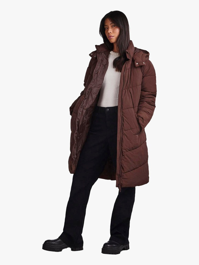 Women's Pieces Chicory Coffee Puffer