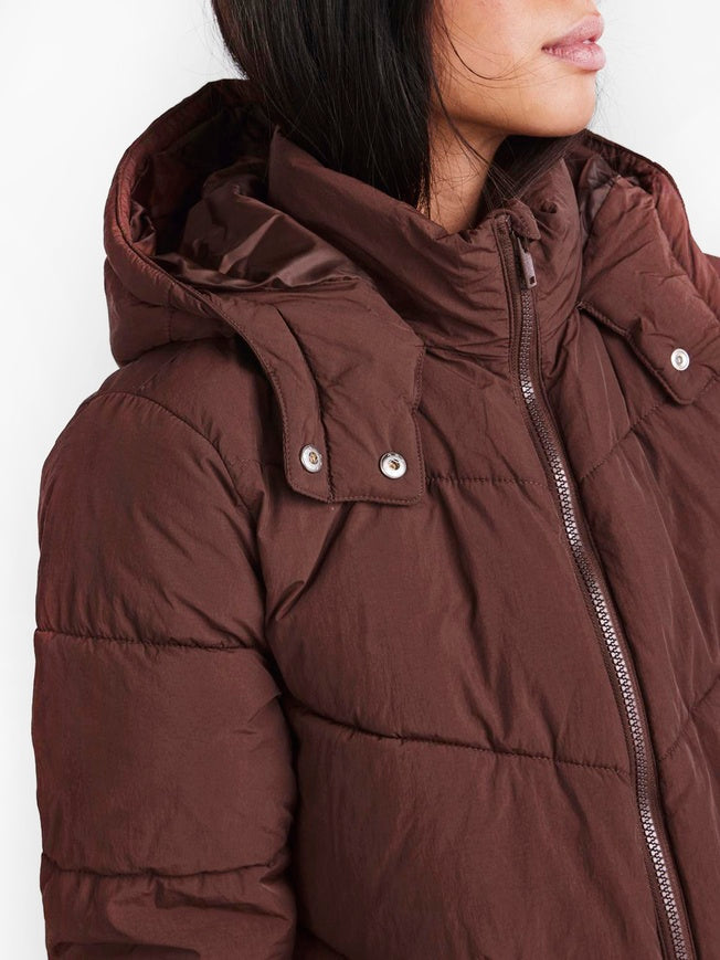 Women's Pieces Chicory Coffee Puffer