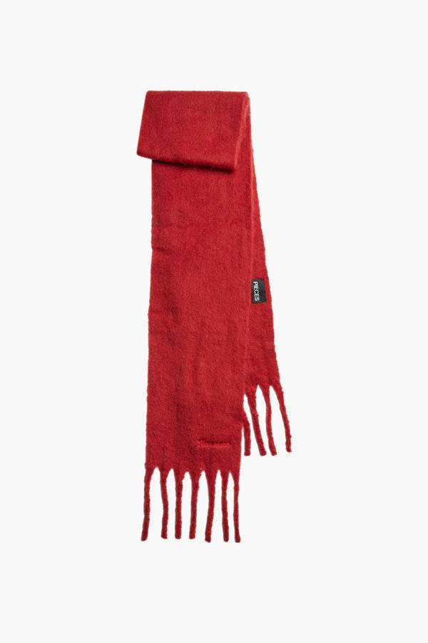 Red Dahlia Soft Scarf
