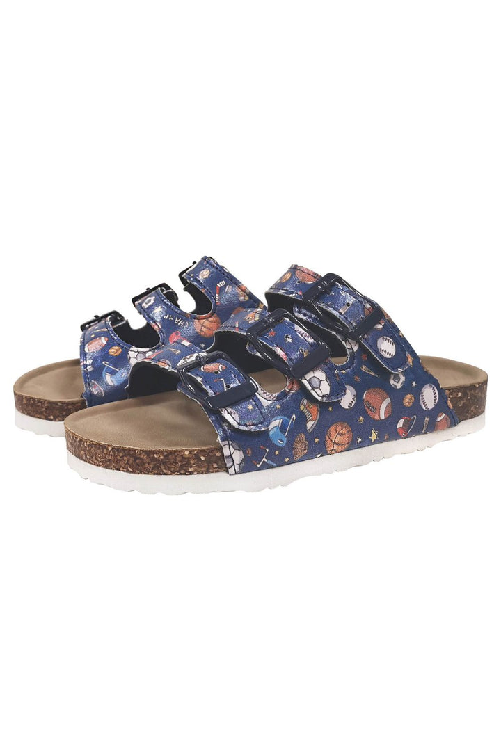 Blue Slippers