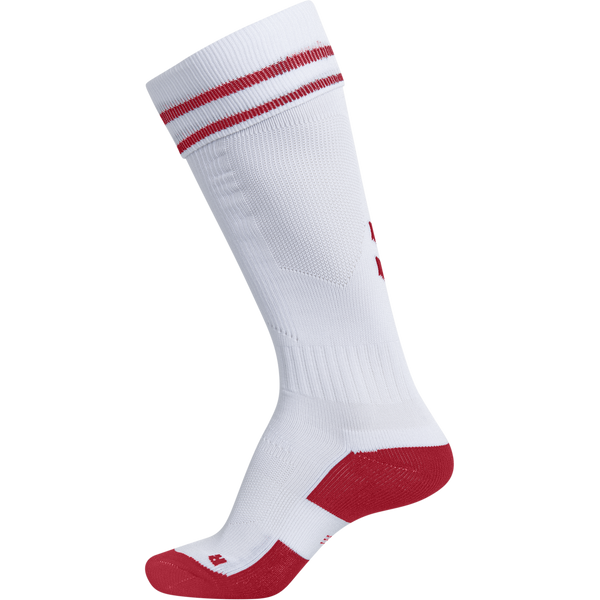 Mens Socks - White/Red