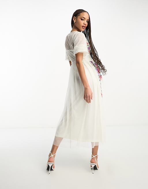 Women Maxi Dress - White