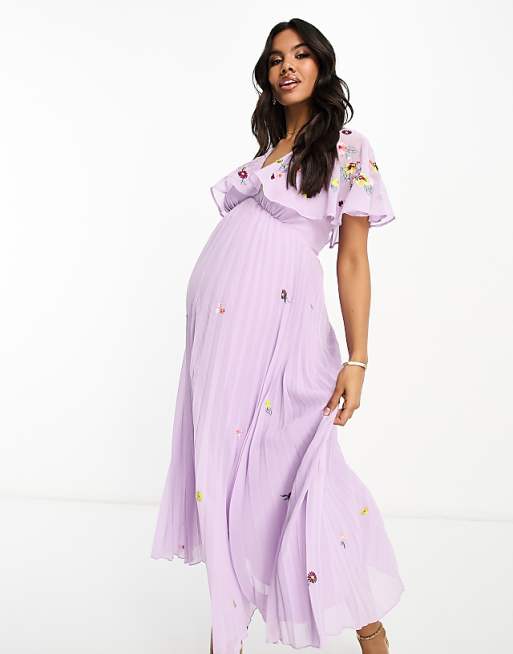 Women Maxi Dress - Purple