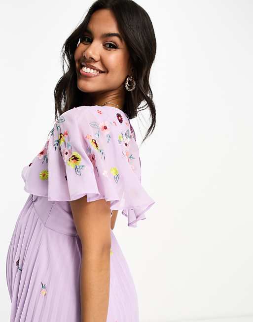 Women Maxi Dress - Purple
