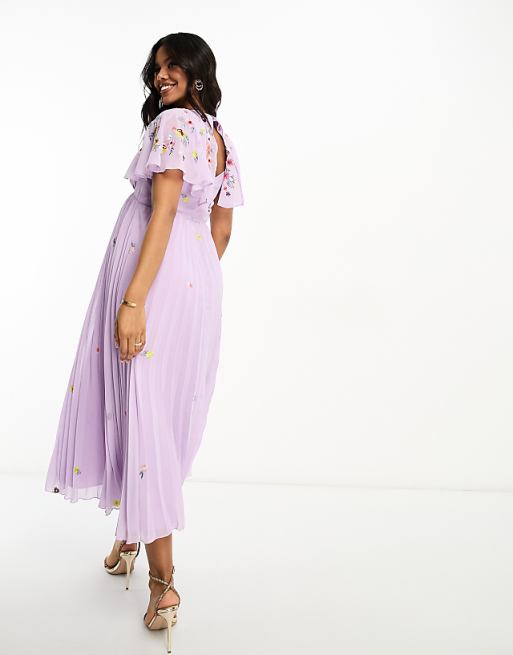 Women Maxi Dress - Purple