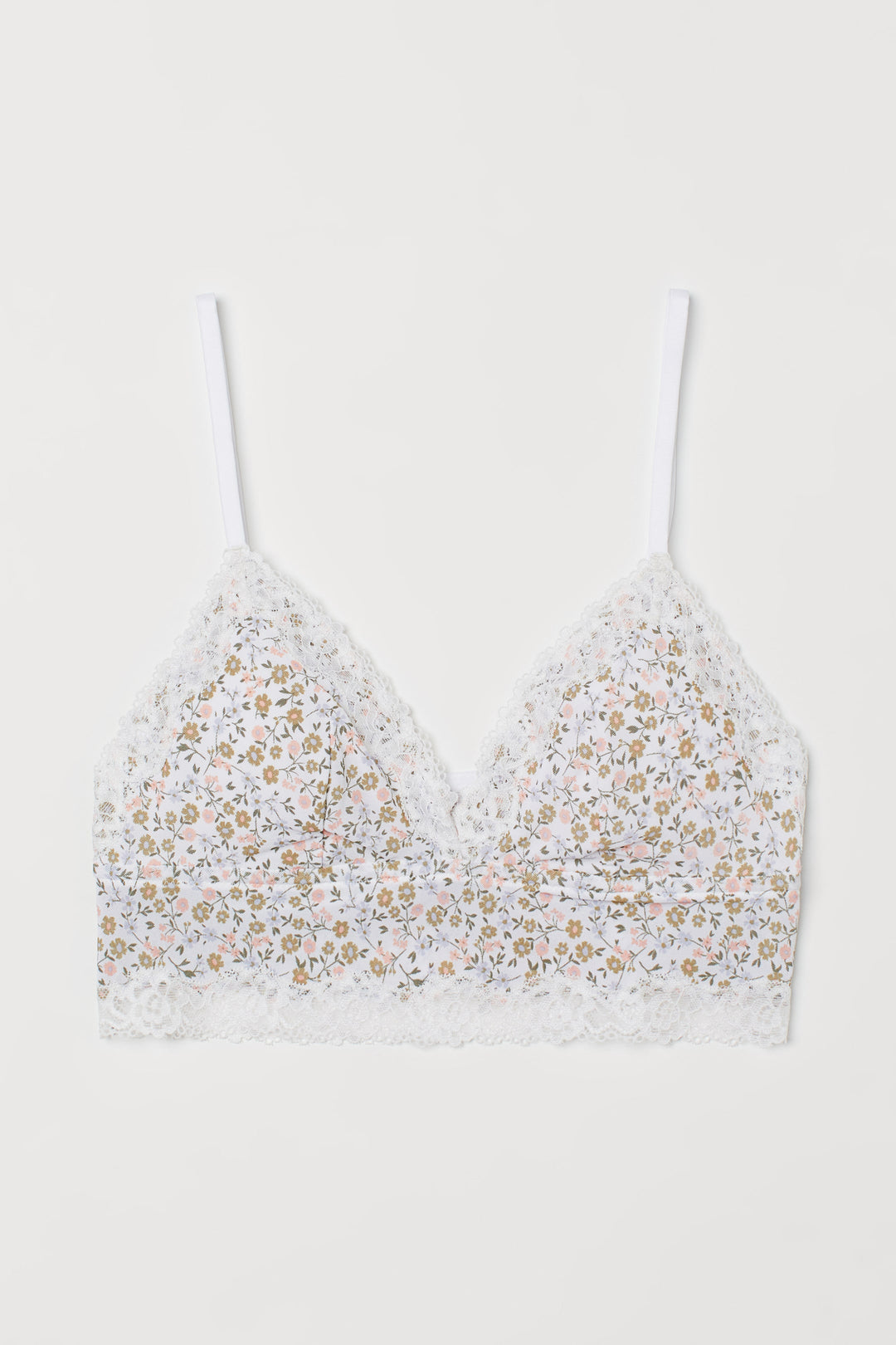 Women Bralette - White