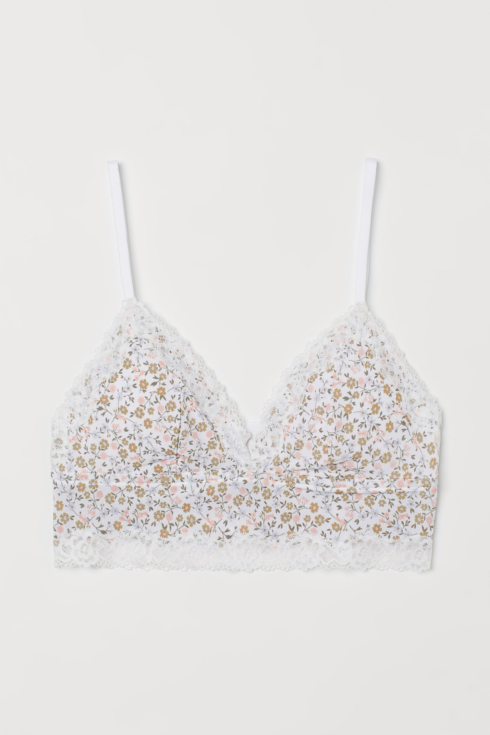 Women Bralette - White