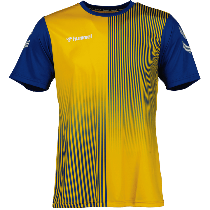 Mens Athletic Shirts - Yellow/Blue