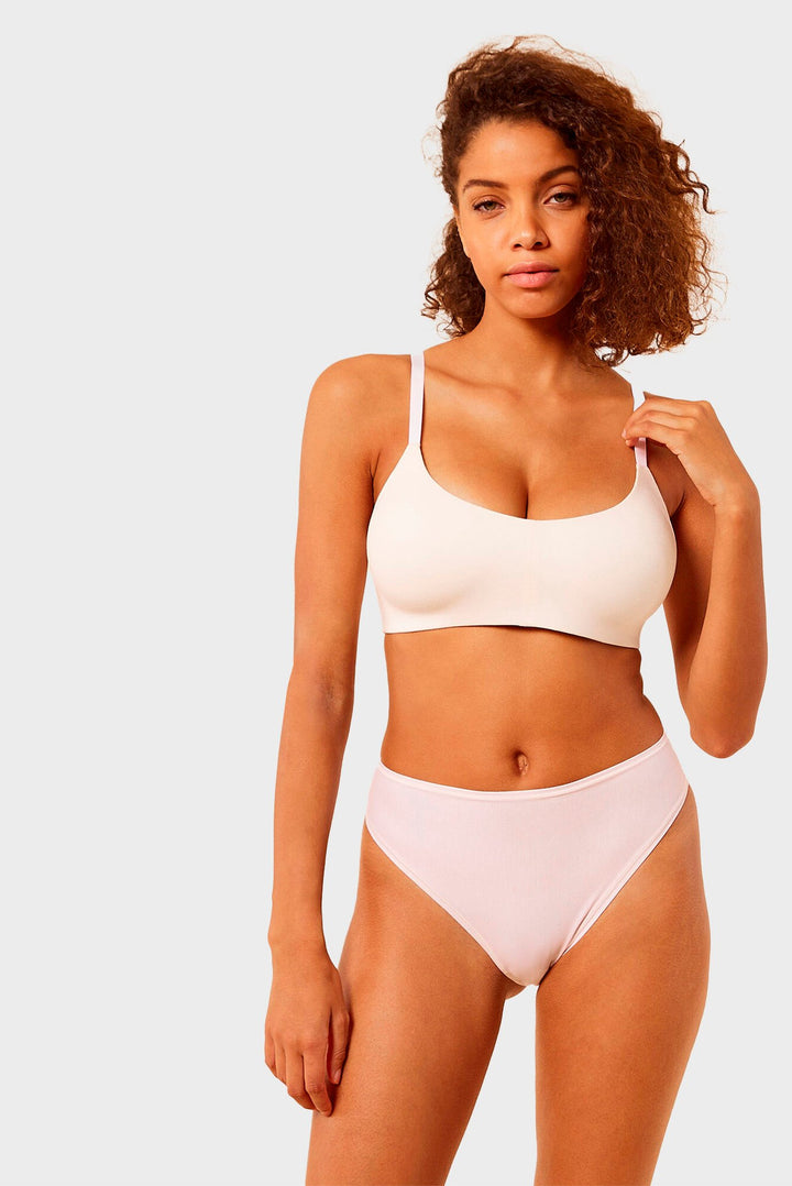 Perfekts kokvilnas krūšturis ar stīpiņām