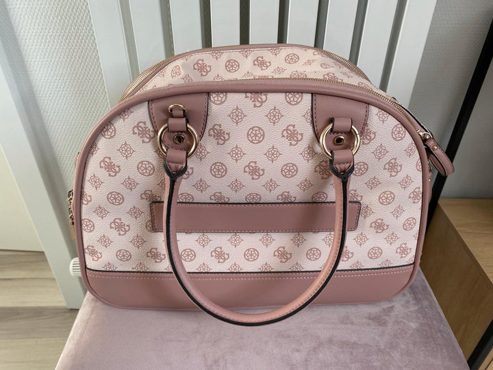 Womens Pet Carrier Bag - Light Nude