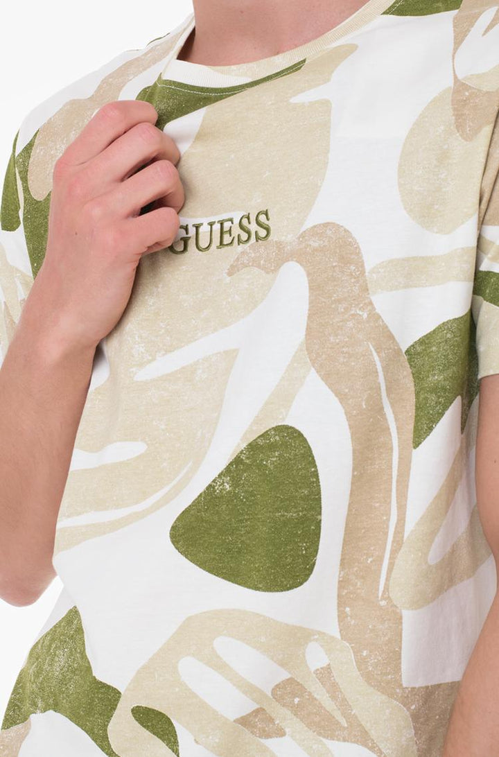 Daudzkrāsains T-krekls ar logotipu