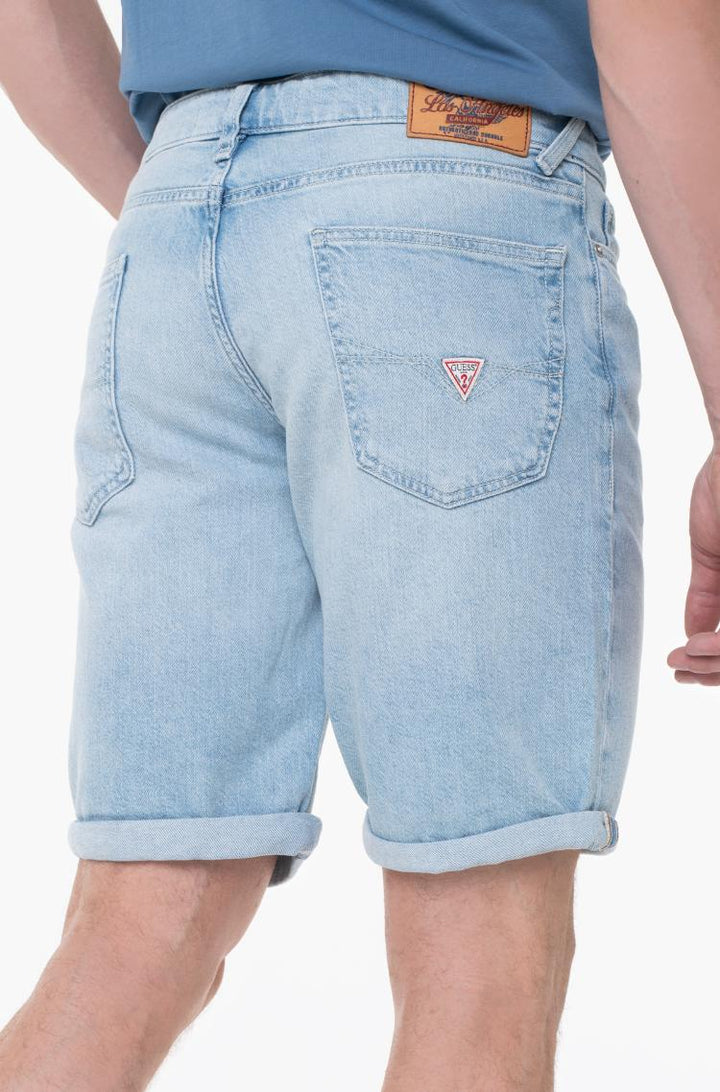 Light Blue Denim Shorts