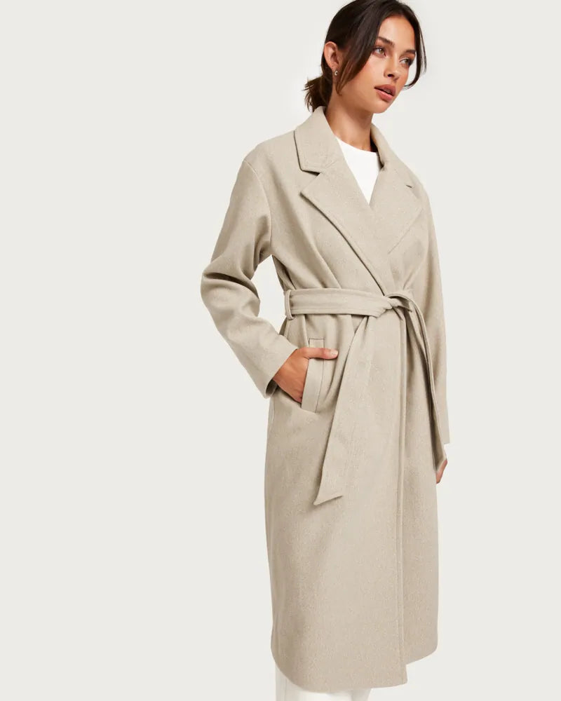 Women Coat - Beige