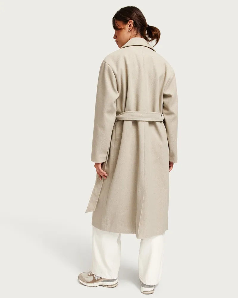 Women Coat - Beige