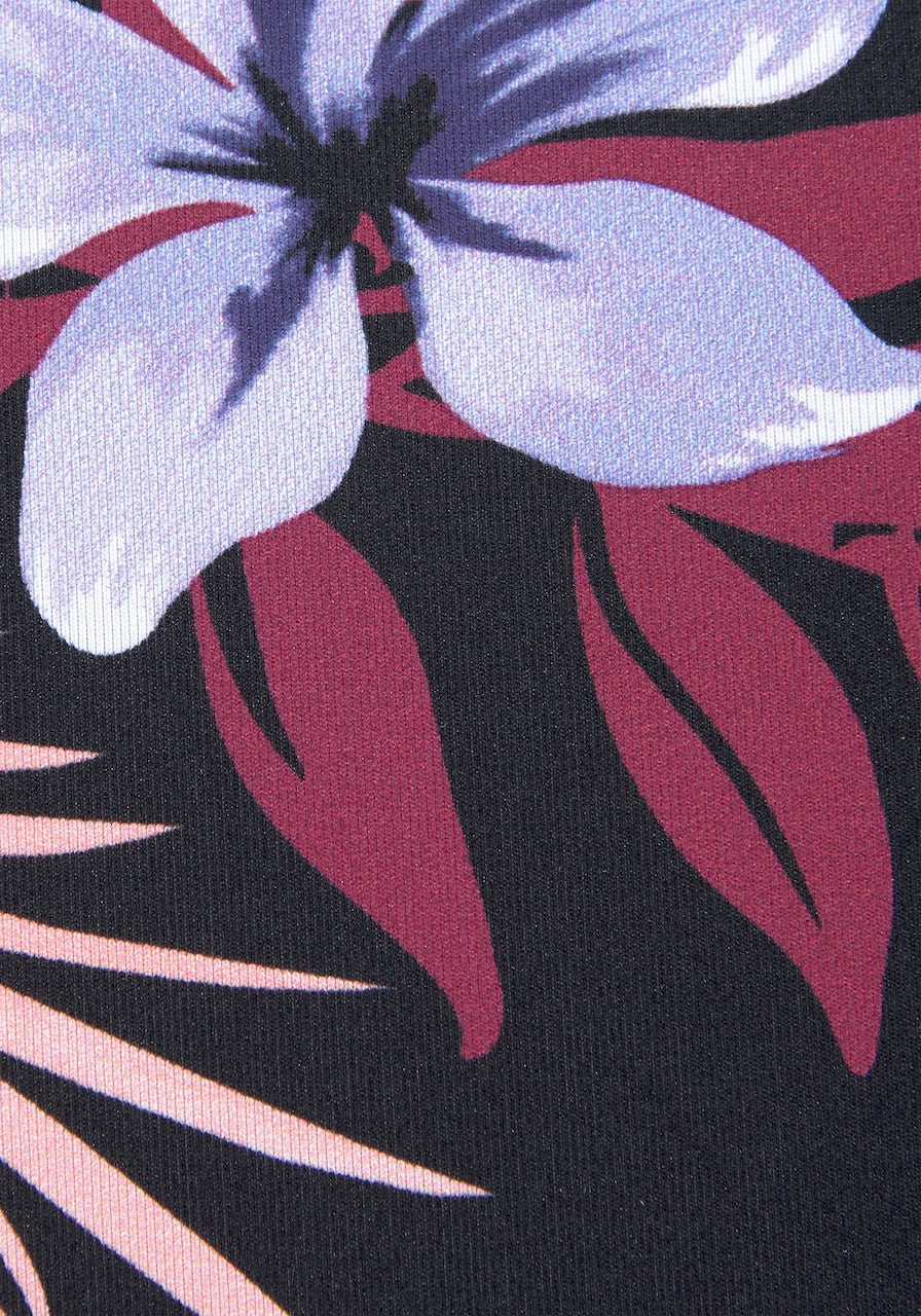 Womens Bikini - Black/Floral
