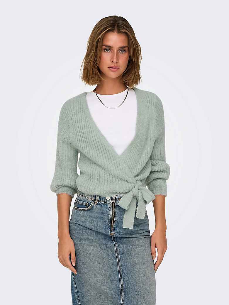 Zils sieviešu džemperis