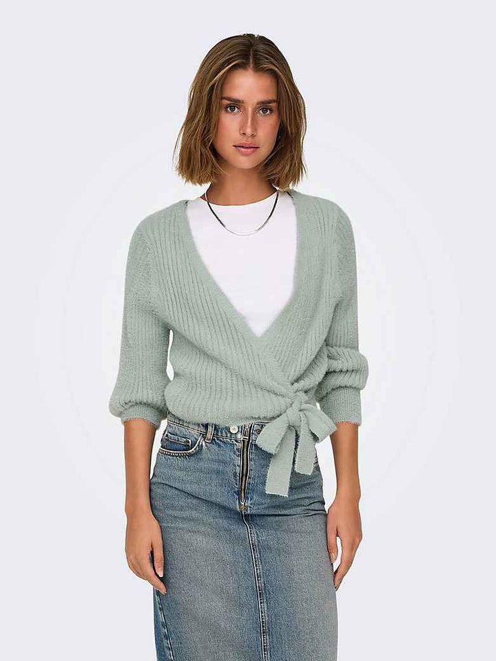 Zils sieviešu džemperis