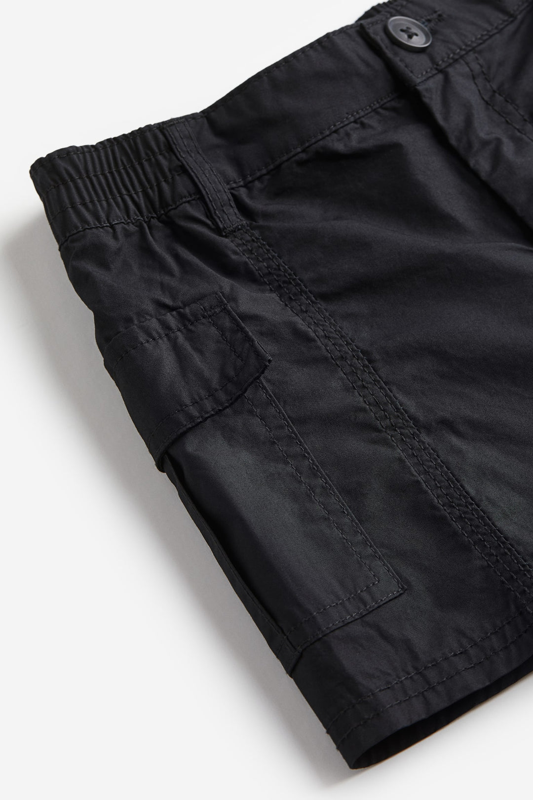 Kids Cargo Shorts, Black