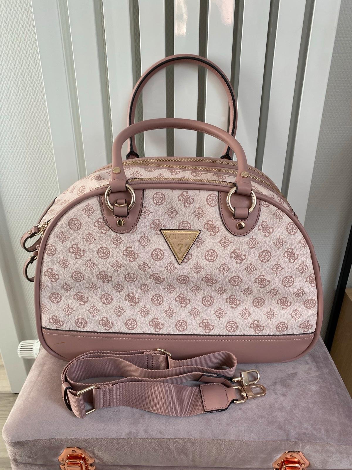 Womens Pet Carrier Bag - Light Nude