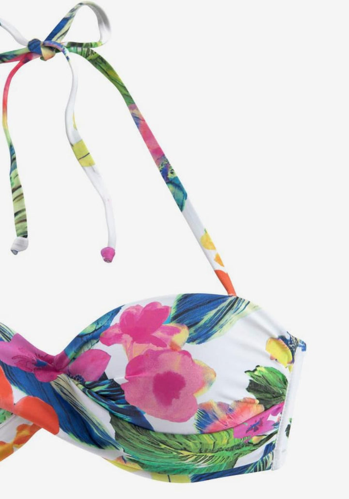 Womens Bikini - White/Floral