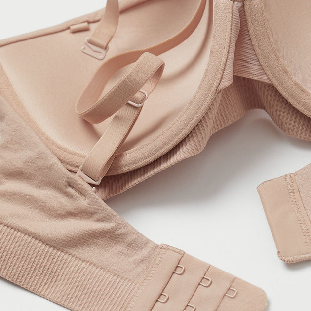 Push-up krūšturis, bēšs