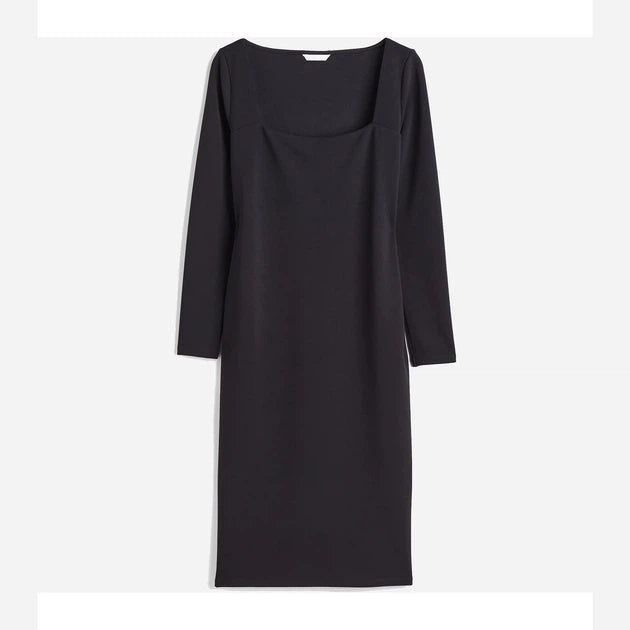 Women Midi Dress - Black