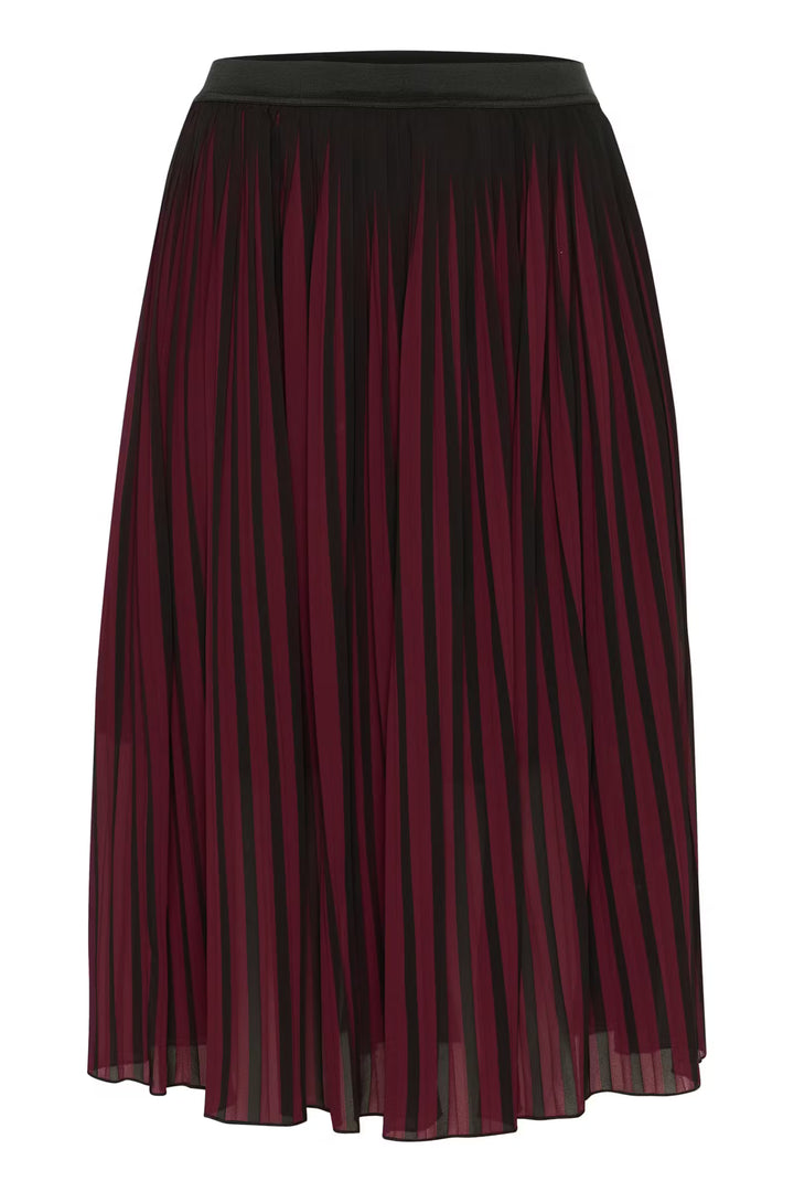 Women Skirt - Dark Red